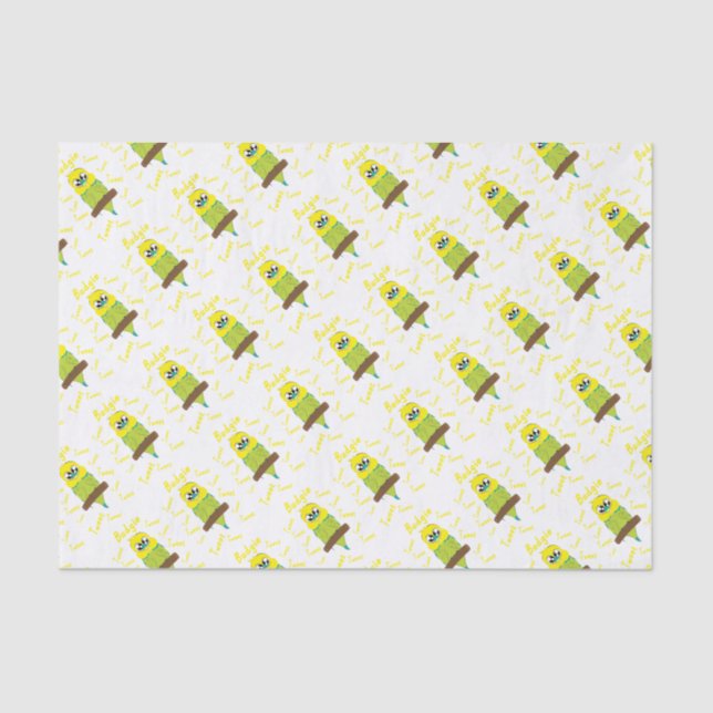 Papel De Seda budgie (Frente )