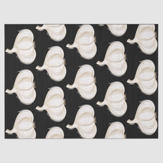 Papel De Seda Bulbos do alho (Frente )