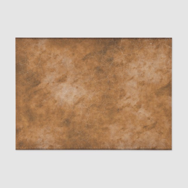 Papel De Seda Búlgaro de Decompagação de Pergaminho Faux Bronze  (Frente )