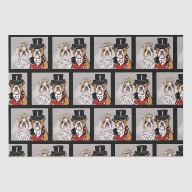 Papel De Seda Bulldog     (Frente )