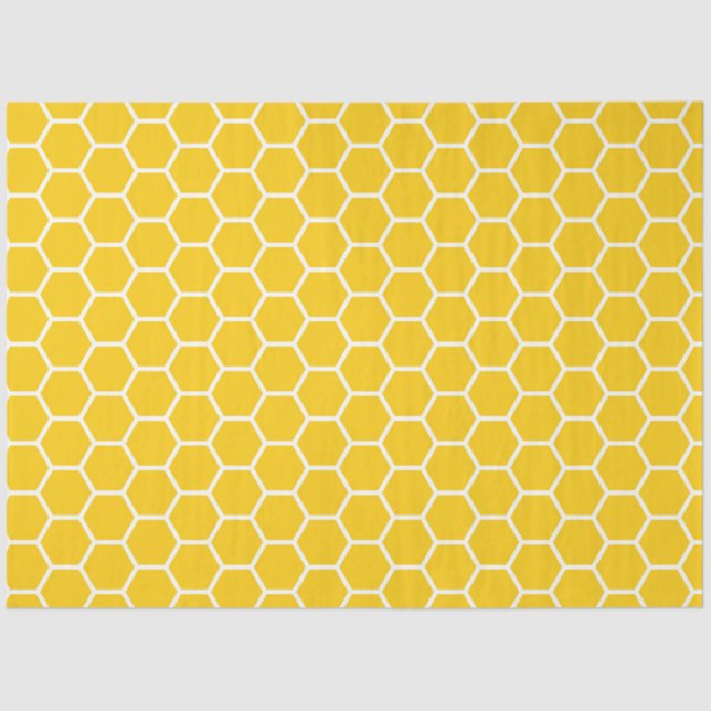 Papel De Seda Bumble Bee and Honey Series Design 9 (Frente )