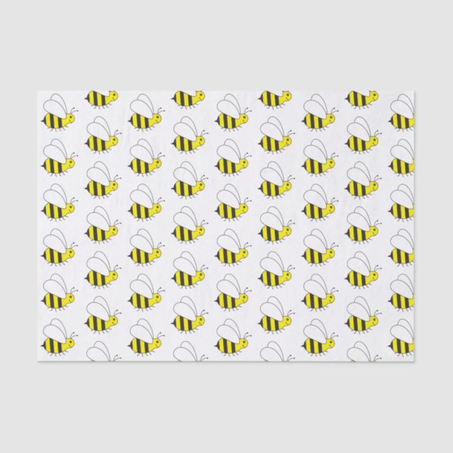 Papel De Seda Bumble Bee Bonito (Frente )