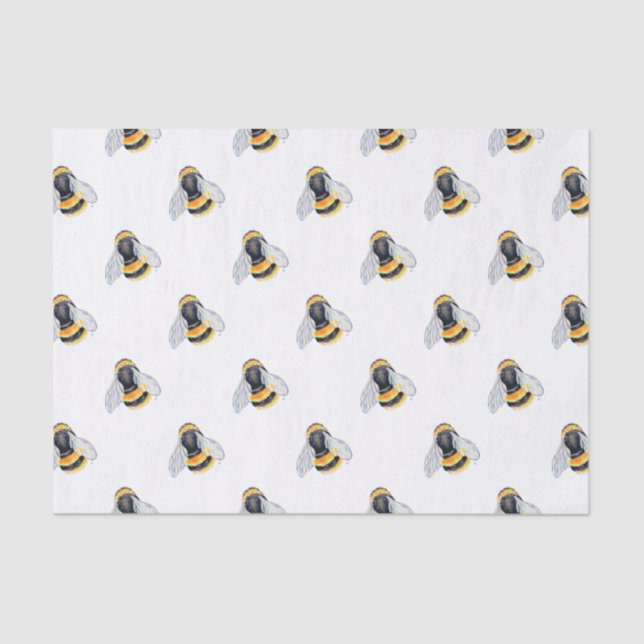 Papel De Seda Bumble Bees (Frente )