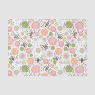 Papel De Seda Bumblebee Floral