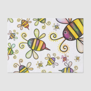Papel De Seda Bumblebes
