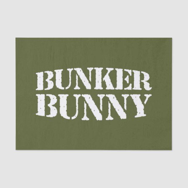 PAPEL DE SEDA BUNKER BUNNY (Frente )