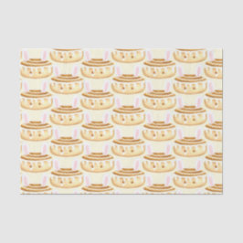Papel De Seda Bunny Sweet Dessert Cinnamon Bun