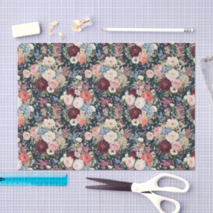 Papel De Seda Buquê Abundante de Luxo do Mercado de Flores