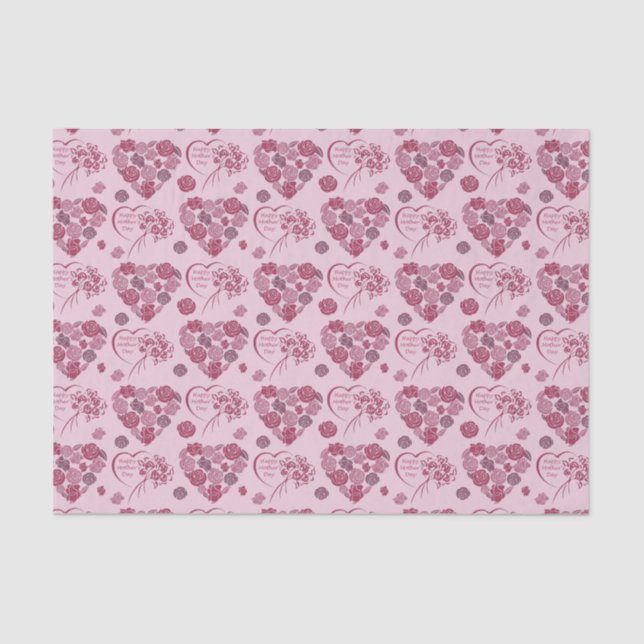 Papel De Seda Buquê dia de as mães (Frente )