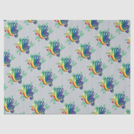 Papel De Seda Buquê do Clef da música