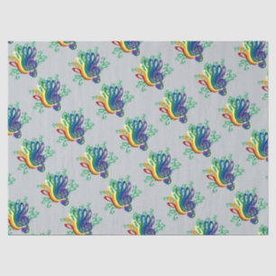 Papel De Seda Buquê do Clef da música