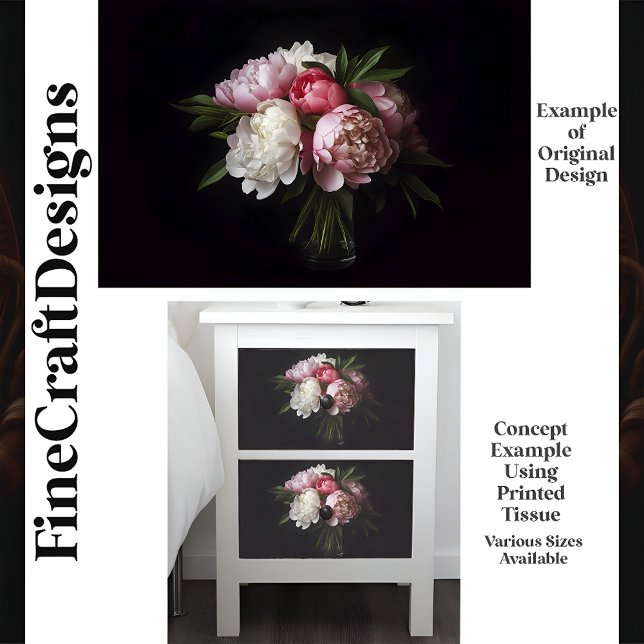 Papel De Seda Buquê Floral G9 de Peony Rosa-Rosa Esbranquiçada (Criador carregado)