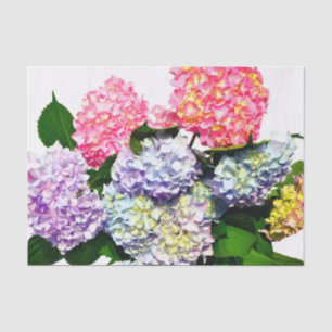 Papel De Seda Buquê Hydrangea