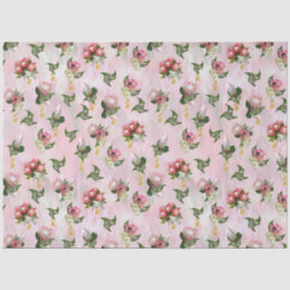 Papel De Seda Buquês de proteaginosas com folhas de salva