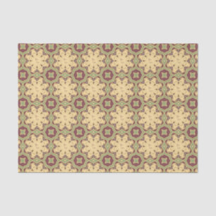 Papel De Seda Burgundy Ivory Sage Logotipo de negócios verde geo