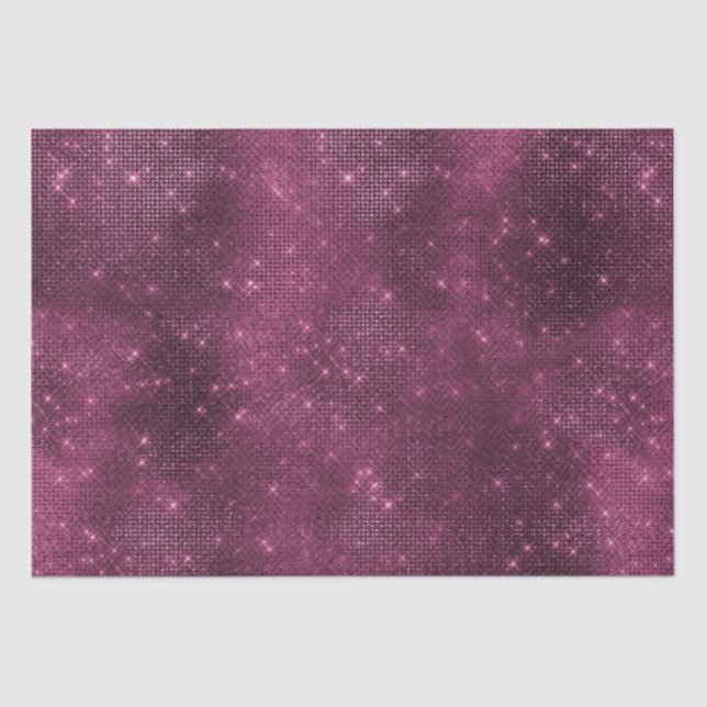 Papel De Seda Burgundy Sparkle (Frente )