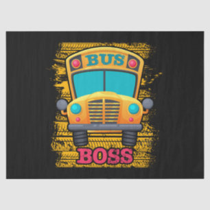 Papel De Seda Bus Boss - Apreciação do Motorista de Ônibus Es