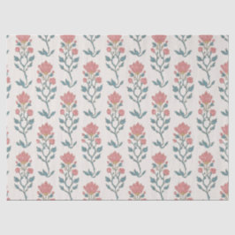 Papel De Seda Butta Floral Mogol