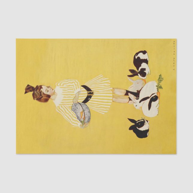 Papel De Seda C Coles Phillips "Um Amigo da Família" (Frente )