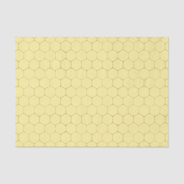 Papel De Seda Cabeleireiro (Design 53 Série Amarelo/Laranja) (Frente )