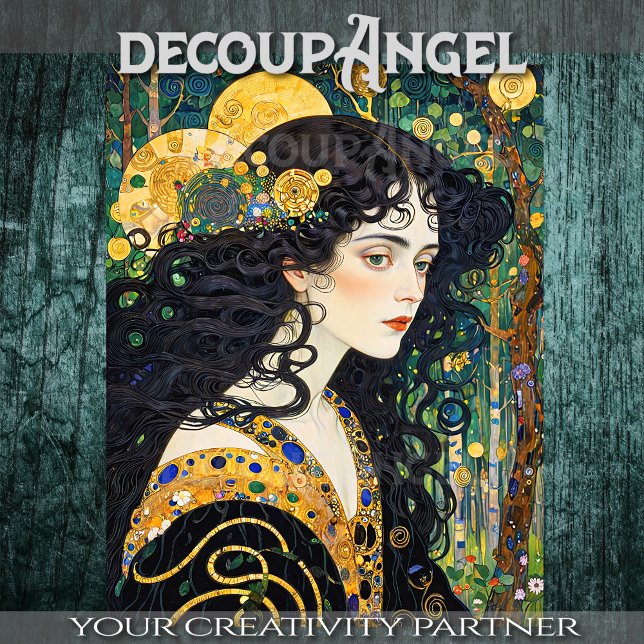 Papel De Seda Cabelo da Terra - Decoupage - (Criador carregado)