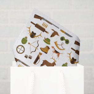 Papel De Seda Caça de Desacoplamento