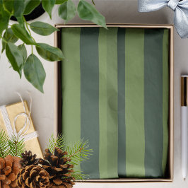 Papel De Seda Caçador Elegante Verde Jardim Verde Listra