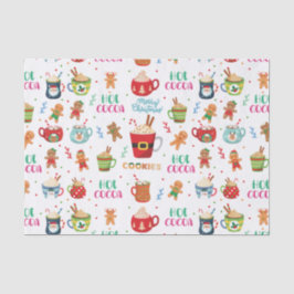 Papel De Seda Cacau quente de Natal, Ginger Cookies