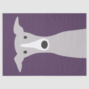 Papel De Seda Cachorro-branco, cachorro-grego italiano ou cãozin