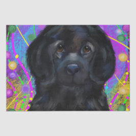 Papel De Seda Cachorro da Terra Nova