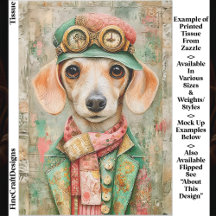 Cachorro Dachshund Vestido com Pastéis Caprichosos