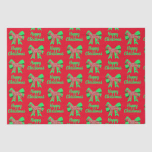 Papel De Seda Cachorro de Natal german shepherd e Arco Vermelho 