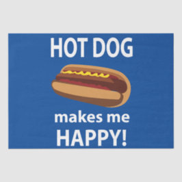 Papel De Seda Cachorro Quente Me Torna Feliz Cachorro Quente