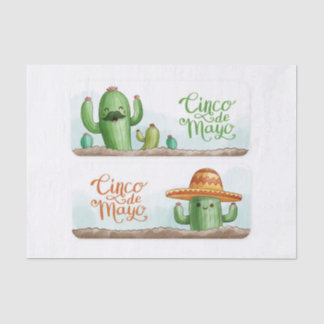 Papel De Seda Cactus Mayo