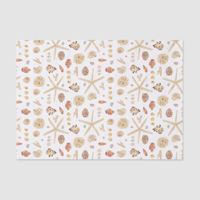 Papel De Seda Cadeias Aquáticas (Frente )