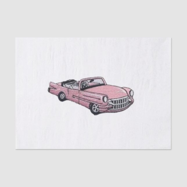 Papel De Seda Cadillac rosa (Frente )