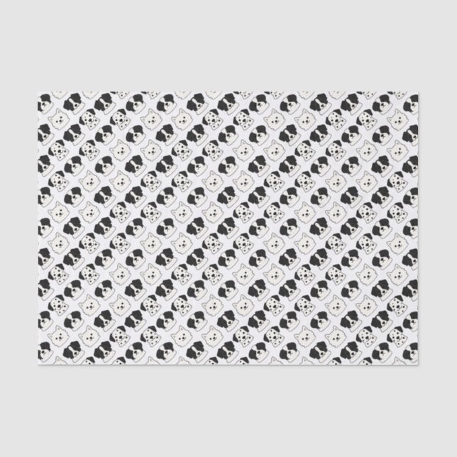 Papel De Seda Cães (Frente )