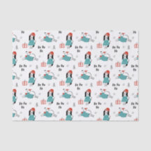 Cães de Cartoon Whimsical de Natal