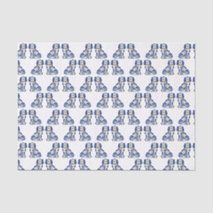 Papel De Seda Cães de Staffordshire