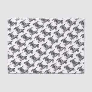Papel De Seda Cães do Scottie
