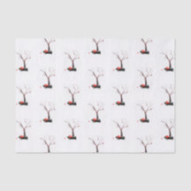 Cães e pisco de peito vermelho do Scottie no