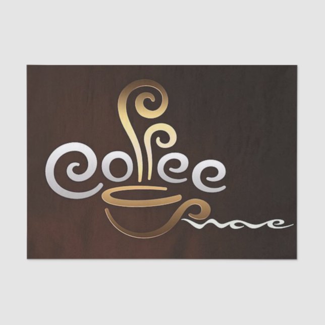 Papel De Seda Café (Frente )