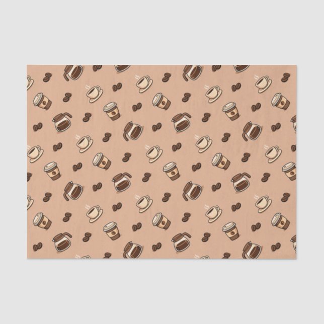 Papel De Seda Café (Frente )