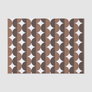Papel De Seda Café Brown Mocha Century Onda Moderna