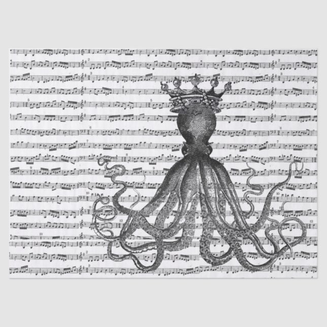 Papel De Seda Calamar da rainha!! (Frente )