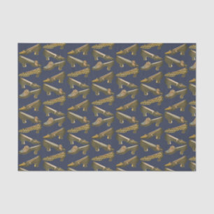 Papel De Seda Calçados do século XIX