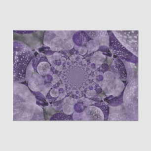 Papel De Seda Caleidoscópio do roxo dos balões