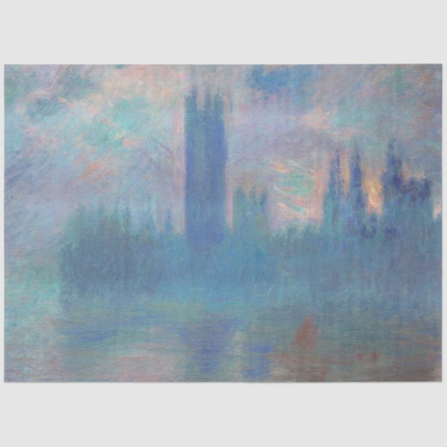 Papel De Seda Câmara dos Deputados (Londres), Monet (Frente )