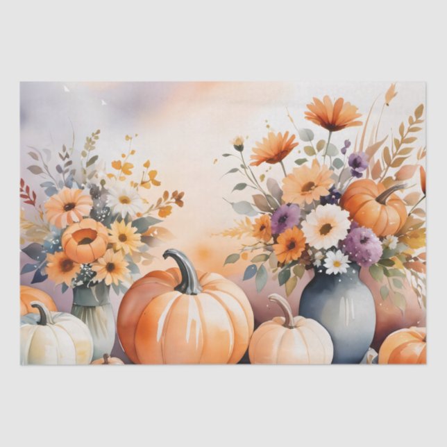 Papel De Seda Câmbio celebrante da aquarela (Frente )