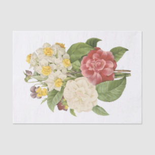 Papel De Seda Camellia, Narciso, Pansy